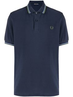 FRED PERRY рубашка поло с вышитым логотипом