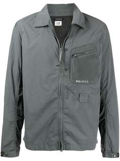 C.P. Company куртка-рубашка с сетчатыми карманами