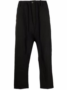 Uma Wang укороченные брюки прямого кроя