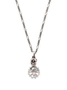 Alexander McQueen цепочка на шею с подвеской Skull