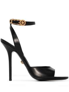 Versace босоножки с декором Safety Pin