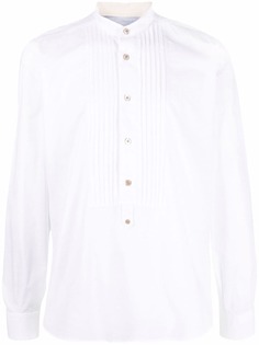 Eleventy рубашка с плиссировкой