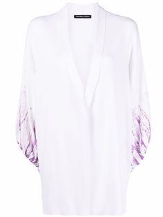 Antonella Rizza блузка с присборенными рукавами