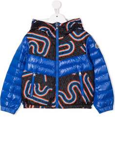 Moncler Enfant пуховик с капюшоном