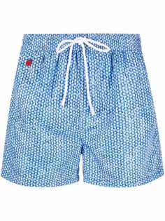 Kiton плавки-шорты с принтом
