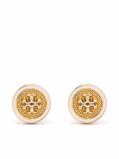 Tory Burch серьги-гвоздики Double T