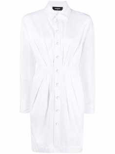 Dsquared2 платье-рубашка с длинными рукавами