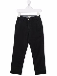 Woolrich Kids прямые брюки чинос средней посадки