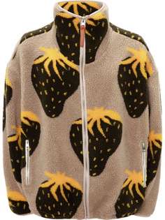 JW Anderson куртка на молнии с узором