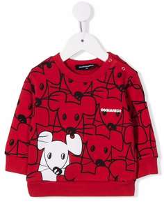Dsquared2 Kids толстовка с принтом Mouse