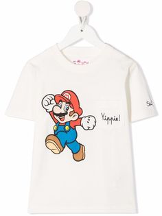MC2 Saint Barth Kids футболка с принтом Super Mario