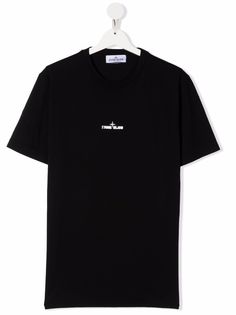 Stone Island Junior футболка с логотипом