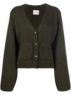 KHAITE кардиган с V-образным вырезом