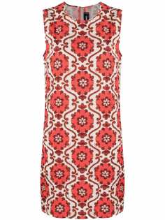 Dsquared2 платье без рукавов с цветочным принтом