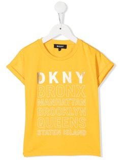 Dkny Kids футболка с логотипом