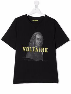 Zadig & Voltaire Kids футболка с логотипом