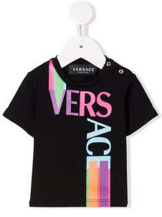 Versace Kids футболка с логотипом