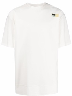 Jil Sander футболка с нашивкой-логотипом