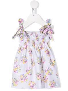Le Bebé Enfant платье со сборками и цветочным принтом