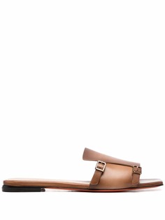 Santoni сандалии с пряжками