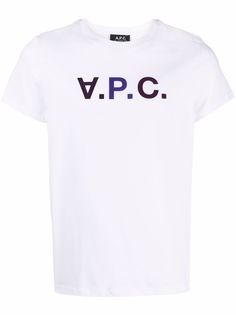 A.P.C. футболка с логотипом