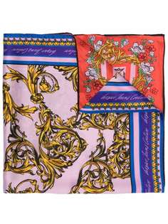 Versace Jeans Couture шелковый платок с принтом Regalia Baroque