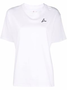 Jordan футболка с вышитым логотипом
