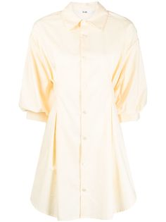 b+ab платье-рубашка с объемными рукавами