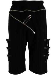 Takahiromiyashita The Soloist шорты с молниями