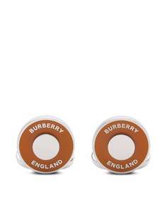 Burberry запонки с логотипом