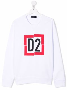 Dsquared2 Kids толстовка с принтом D2