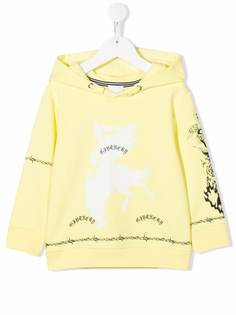 Givenchy Kids худи с графичным принтом