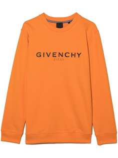 Givenchy Kids толстовка с логотипом