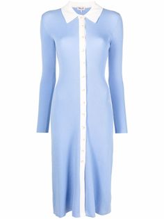 Baum Und Pferdgarten облегающее платье миди в рубчик