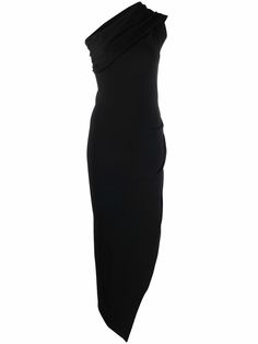 Rick Owens платье миди асимметричного кроя на одно плечо