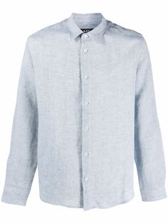 A.P.C. рубашка с длинными рукавами
