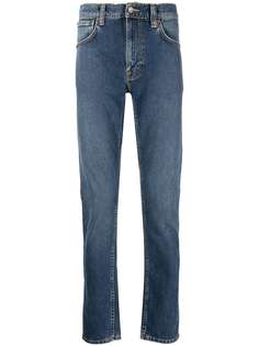 Nudie Jeans узкие джинсы средней посадки