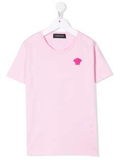 Versace Kids футболка с нашивкой Medusa