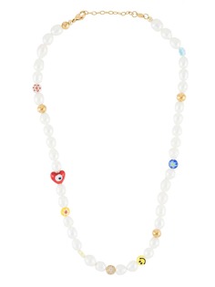 Nialaya Jewelry колье с жемчугом