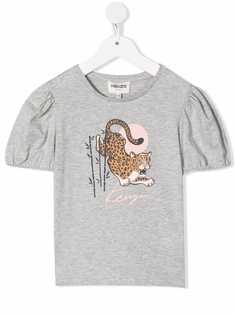 Kenzo Kids футболка с принтом