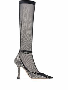 Jimmy Choo сапоги из коллаборации с Mugler