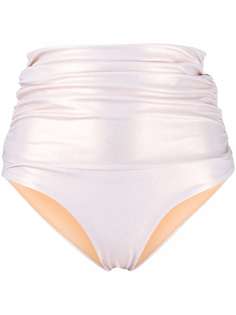 Maria Lucia Hohan купальник с эффектом металлик