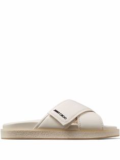 Jimmy Choo сандалии Joel с перекрестными ремешками