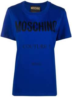 Moschino футболка с логотипом