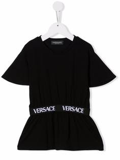 Versace Kids футболка с логотипом