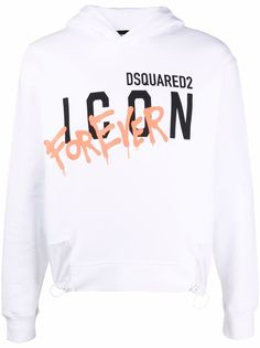 Dsquared2 худи с принтом граффити