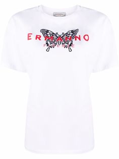 ERMANNO FIRENZE футболка с логотипом