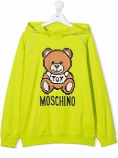 Moschino Kids худи Teddy с логотипом