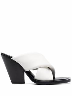 Jil Sander мюли с дутыми ремешками