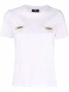 Elisabetta Franchi футболка с круглым вырезом